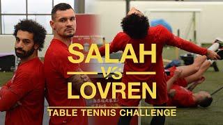 Salah vs Lovren Lunar New Year Table Tennis Challenge