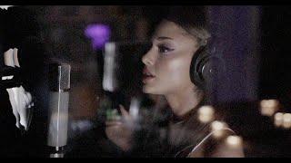 studio footage vocal arranging the “positions” bridge - ariana grande