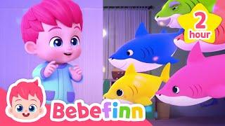 Baby Shark Doo Doo Doo and more  Bebefinn Best Nursery Rhyme Compilation for Kids