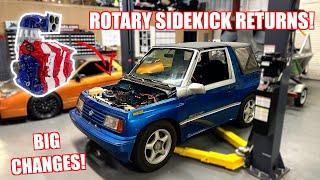 Our 13B Swapped Suzuki Sidekick Is Back and Its a Manual Again