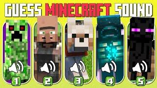 Guess the Minecraft Characters Voice and Sound ️  Minecraft Quiz Challenge