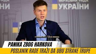 Ukrajinci u panici zbog Harkova Poslanik Rade pozvao Zelenskog da uvede strane trupe