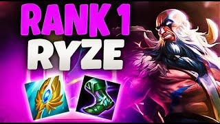 Rank 1 Ryze 19 Kills - RoA Jack of Trades 1v9  Trisend3