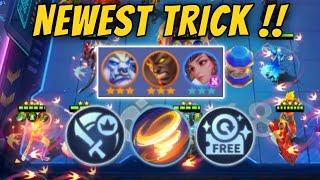 NEW TRICK EASY 3 STAR  UPDRAFT + PREMIUM CLIENT II + GOLD HUNTER  MAGIC CHESS MOBILE LEGENDS