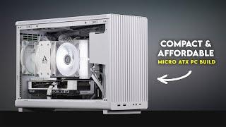 This Micro ATX PC Build Hits The Spot  Lian Li Dan Cases A3 Gaming PC Build  Arctic Freezer 36