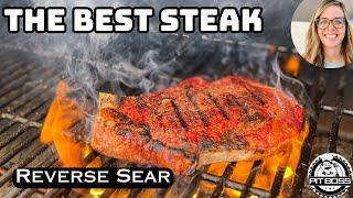 HOW TO GRILL A STEAK  Reverse Seared Steak on Pit Boss Austin XL Pellet Grill