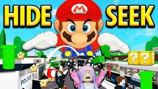 EXTREME MARIO HIDE AND SEEK CHALLENGE IN ROBLOX