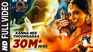 Kanna Nee Thoongadaa Full Video Song  Baahubali 2 Tamil  PrabhasAnushka ShettyRanaTamannaah