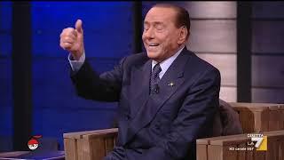 Silvio Berlusconi a Giovanni Floris Non accetto più che lei mi interrompa così mi deve far ...