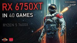 Can the RX 6750XT run 1440P in 2023? 40 Games Benchmarked