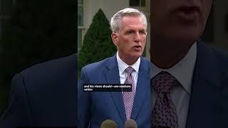 Kevin McCarthy Says Trump Didnt Know Who Nick Fuentes Was