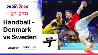 CLASSIC MATCH  Denmark vs Sweden  Mens Handball Quarter-Final Highlights #Paris2024