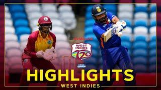 Highlights  West Indies v India  India restores lead to 2-1  3rd Goldmedal T20I Series