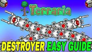 Terraria How to Prepare for the Destroyer EASY Tutorial Mechanical Boss Guide