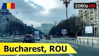  Bucharest ROU • Bulevardul Unirii【1080p】Palatul Parlamentului • Piata Unirii • Bucuresti Romania