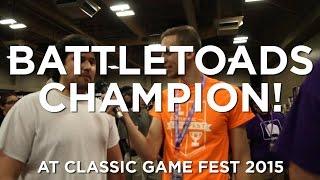 Battletoads Champion talks strategy on the hardest level at Classic Game Fest