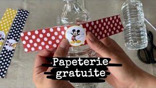 PAPETERIE GRATUITE POUR ÉVÈNEMENT