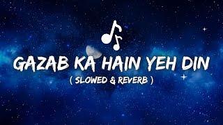 GAZAB KA HAIN YEH DIN  SANAM RE  Slowed & Reverb   Arijit Singh  Amaal Mallik  CHILL VIBES