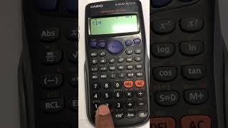How to use the calculator for numbers with negative indices??