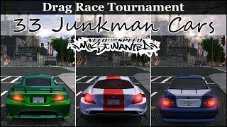 Junkman Cars Drag Race Tournament  NFS MW 2005