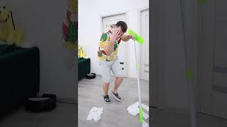 Prank on dad with caterpillar #shorts Milli Star #funny video