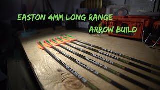 Easton 4mm micro diameter arrow build 2023