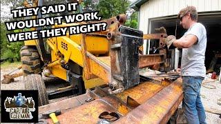 Transforming Backhoe with Skid Steer Quick Attach Finishing Touches and First Test
