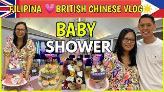 GANITO ANG BABY SHOWER IN UK BINUKSAN NAMEN ANG REGALO NILA  FILIPINA BRITISH COUPLE