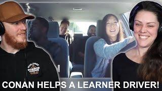 Ice Cube Kevin Hart And Conan Help A Student Driver REACTION  OB DAVE REACTS