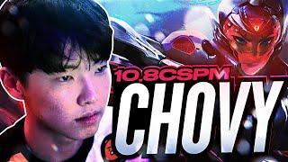 HOW TO CONSISTENTLY GET 10 CS PER MINUTE IN SOLOQ - CHOVYS 10.8 CSPM AKALI ANALYSIS