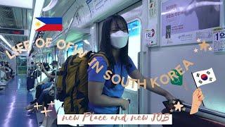 A Day in My Life OFW in South Korea  PINAY Factory Worker New Job and New place