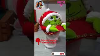 Invitación Nuevo Vídeo GORRA NAVIDEÑA GRINCH Tutorial Con Arte en Tus Manos