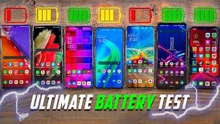 OnePlus 9 vs 9 Pro vs S21 Ultra vs iPhone 12 Pro Max vs Find X3 Pro - BATTERY Drain Test