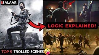 Salaar -  Top 5 Trolled Scenes Explained  Prabhas  Prashanth Neel  Prithviraj Sukumaran