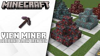 Vien Miner Command for Minecraft Bedrock