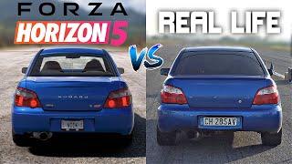 FORZA HORIZON 5 vs REAL LIFE Car Exhaust SOUNDS Direct Comparison  *PART 1*