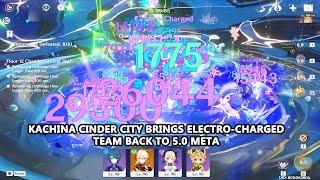 Kachina Cinder City brings Electro-Charged Team back to 5.0 Meta  Satisfying 80% DMG Bonus