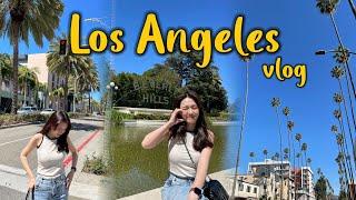 Los Angeles Travel Vlog flying to LA visit santa monica & beverly hills exploring mexican food