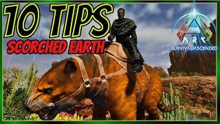 Tips for Scorched Earth Ark Survival Ascended