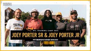 Pittsburghs Joey Porter Sr & Jr Steelers Legacy George Pickens Mike Tomlin  The Pivot Podcast