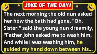 He guided my hand down between his legs - funny dirty jokes  best joke of the day