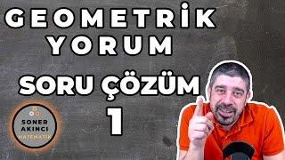 TÜREV - GEOMETRİK YORUM   SORU ÇÖZÜM DERS 1