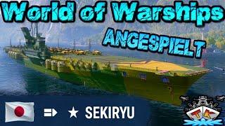 Sekiryu T11JPNCV *Super Hakuryu* Angespielt️ in World of Warships  *Superschiff*