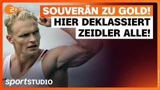 Oliver Zeidler holt Gold im Ruder-Einer  Olympia Paris 2024  sportstudio