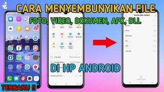 cara menyembunyikan file foto dan video di hp Vivo y91c  TERBARU 2022