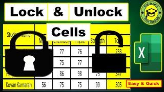 How to Lock Cells In Excel  Lock Cells In Excel  Lock Cells In Microsoft Excel Lock Cells #Excel