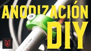 ¡Anodizando partes de tu moto como un pro