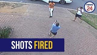 WATCH  Shootout outside Lonehill home in Johannesburg no injuries reported