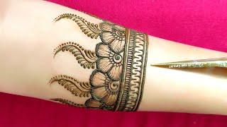 New stylish full hand mehndi design  easy mehndi design  mehndi ka design  mehndi design  mehndi