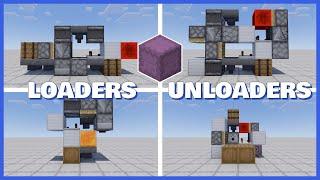 Minecraft EASY Shulker Box Loaders & Unloaders